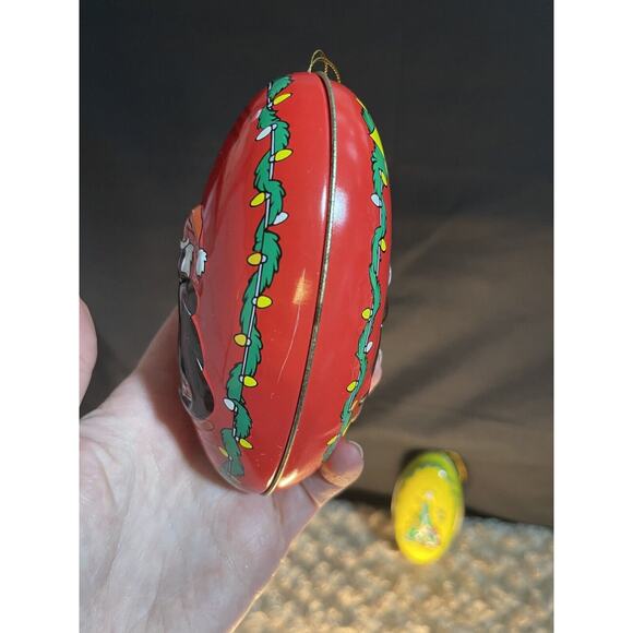 1997 Russell Stover Looney Tunes Christmas Tin Ornaments Lot Vintage - Picture 6 of 8